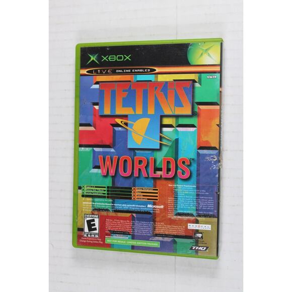 Microsoft Other - Tetris Worlds Star Wars Clone Wars combo (Microsoft Xbox 2003) Authentic, tested